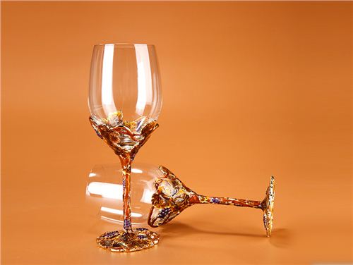 金色收获醒酒器三件套