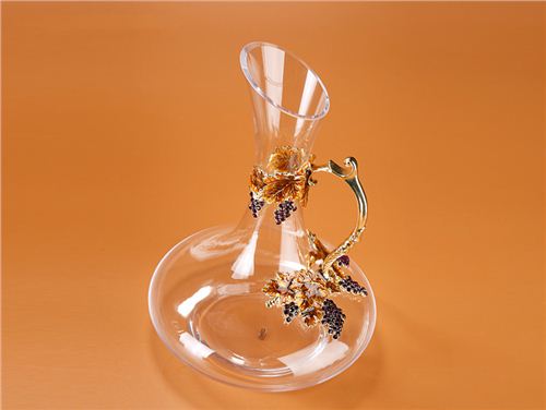 金色收获醒酒器三件套