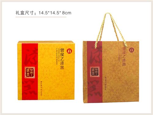 楚漆器-楚凤漆盒
