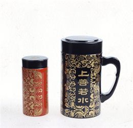 楚韵黄鹤楼 紫砂办公杯