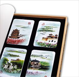 湖北黑茶 江城四景