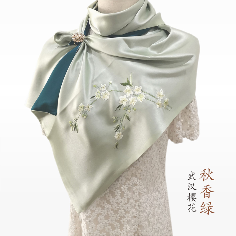 武汉樱花 秋香绿