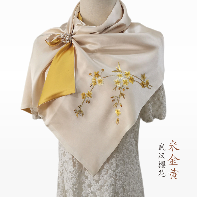 武汉樱花 米金黄