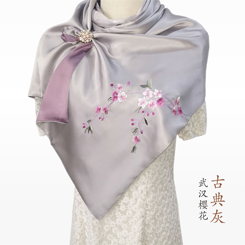 武汉樱花 古典灰