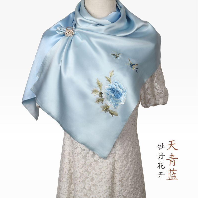 牡丹花开 天青蓝