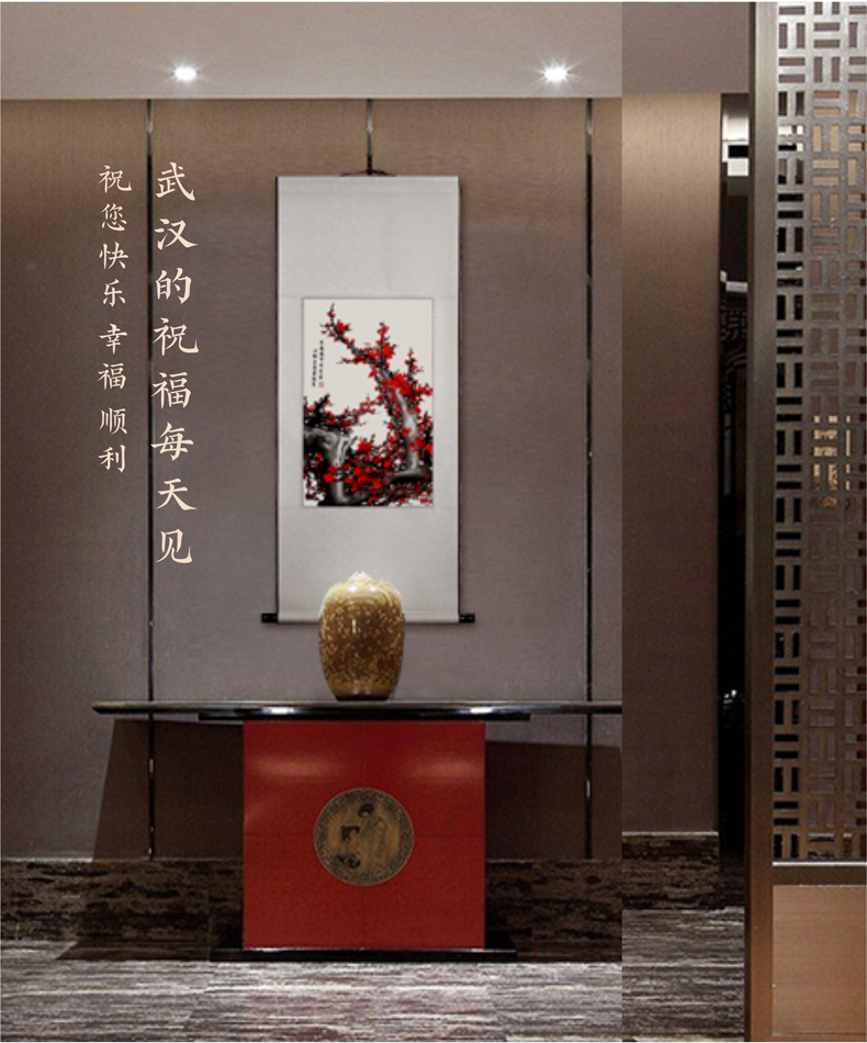 卷轴挂画装点文化氛围