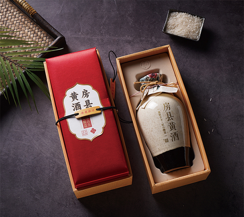 湖北特产礼盒 房县黄酒