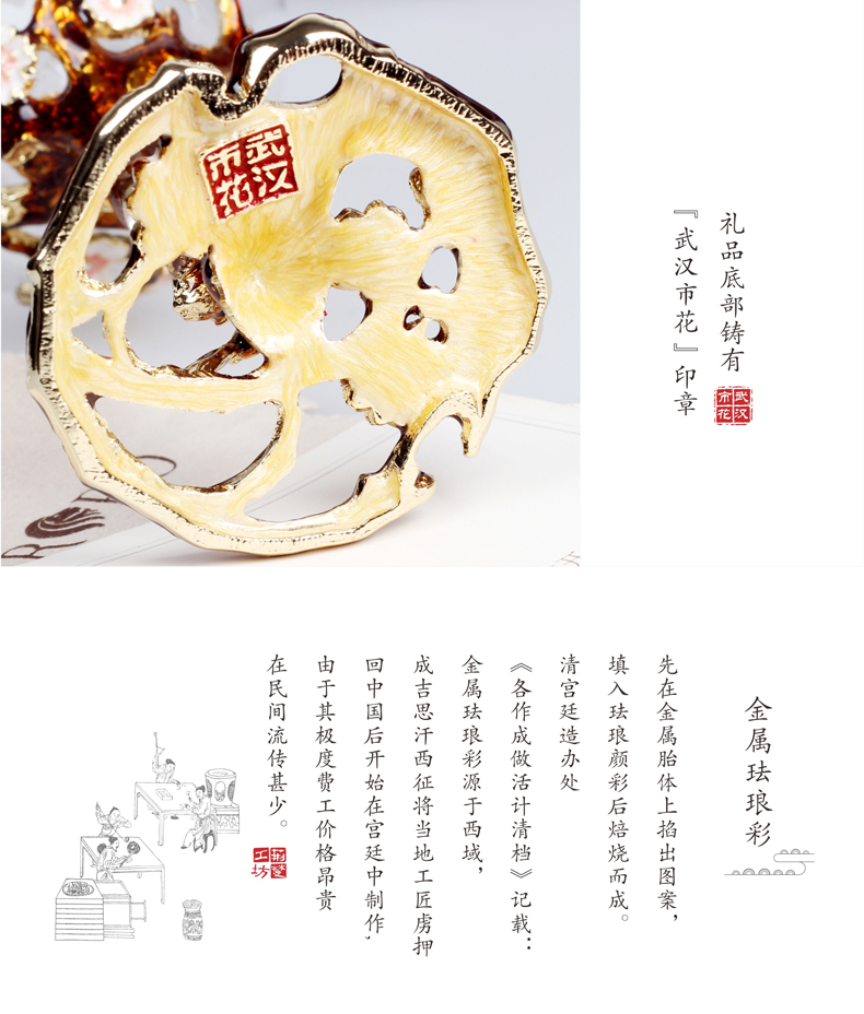 金属珐琅彩工艺